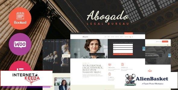 100497  Abogado v1.1 - Lawyer Firm & Legal Bureau WordPress Theme 