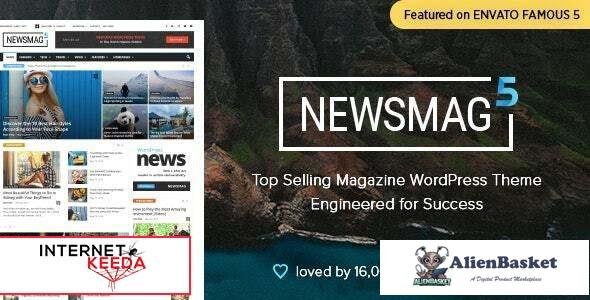 107387  Newsmag v5.4 - News Magazine Newspaper 