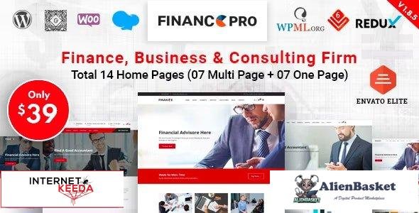104394  Finance Pro v1.8.8 - Business & Consulting WordPress Theme 