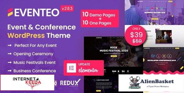 100621  Eventeo v2.8.3 - Event & Conference WordPress Theme 