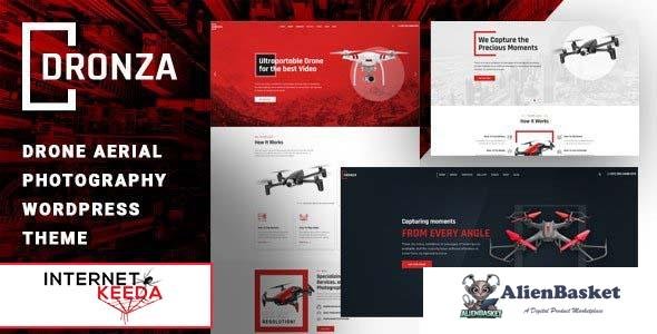 100726  Dronza v1.4 - Drone Aerial Photography WordPress Theme 