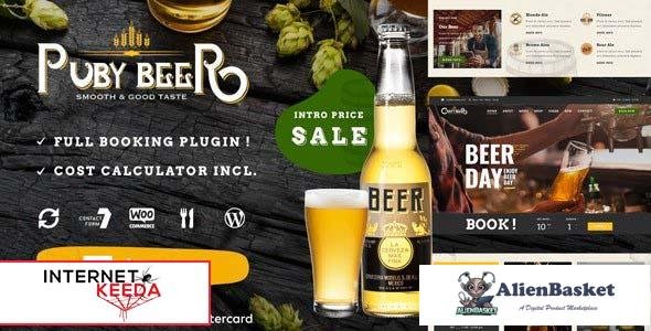 100896  Puby v1.1 - Beer & Brewery WP 