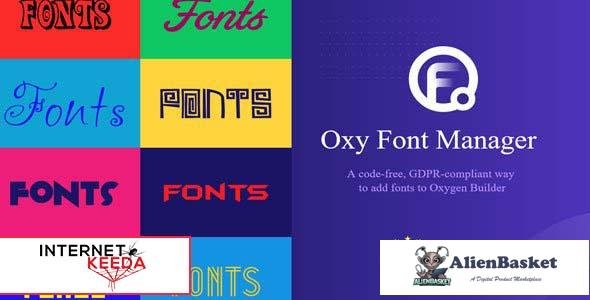 100911  Oxy Font Manager v1.0 