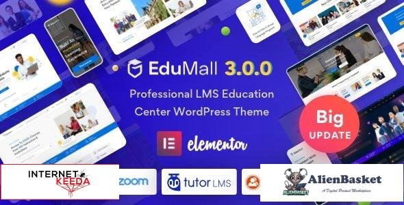 106835  EduMall v3.4.6 - Professional LMS Education Center WordPress Theme 