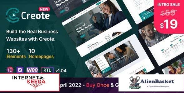 101435  Creote v1.5.2 - Consulting Business WordPress Theme 