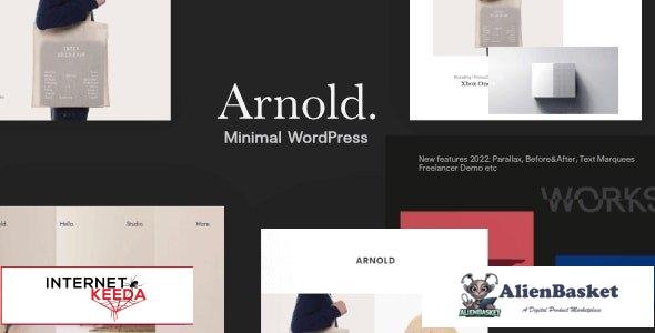 101114  Arnold v2.5.0 - Minimal Portfolio WordPress Theme 