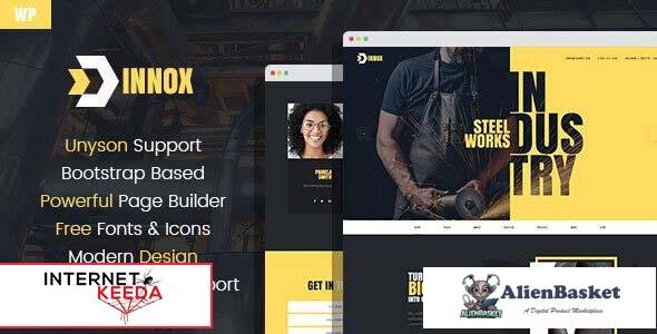 101121  Innox v1.0.3 - Industrial WordPress Theme 