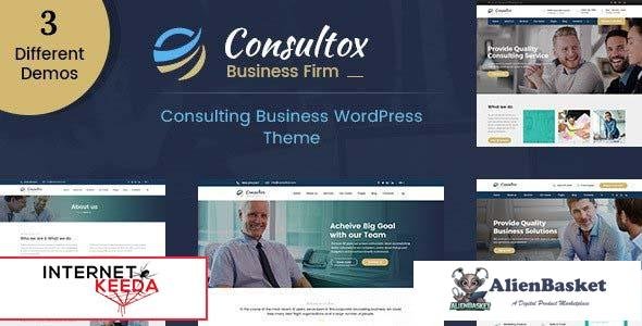 105068  Consultox v2.5 - Consulting Business WordPress Theme 
