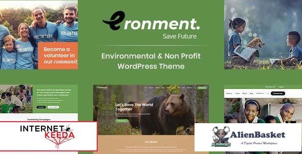 101165  Eronment v1.4 - Environmental WordPress theme 