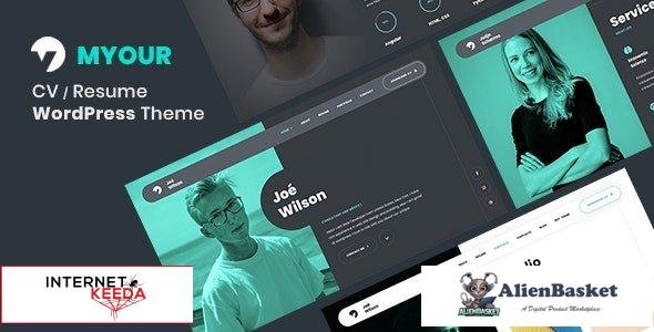 100195  Myour v1.3.6 - Resume Theme 