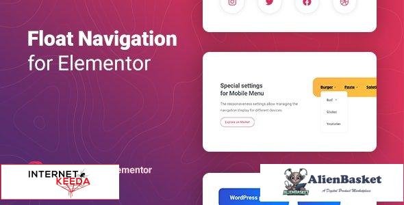 101225  Floater v1.0.3 - Sticky Navigation Menu for Elementor 