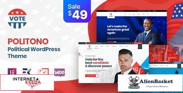 107784  Politono v2.4 - Political Election Campaign WordPress Theme 