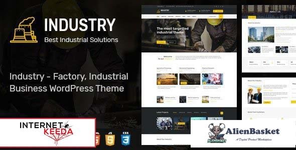 101300  Industry v2.5 - WordPress Theme for Factory and Industrial Business 