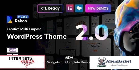 101306  Rakon v2.0.4 - Creative Multi-Purpose WordPress Theme 