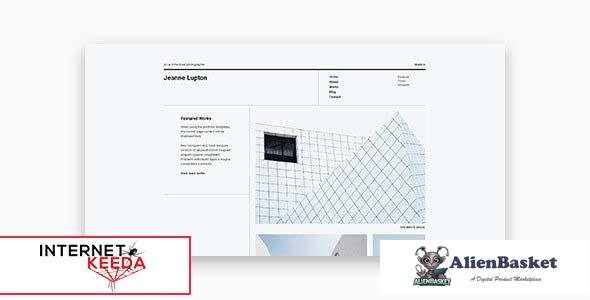 101381  Jeanne v1.1.0 - Minimal Photography and Portfolio WordPress Theme 