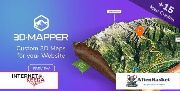101386  3D-Mapper v1.0 - 3D Map Wordpress Plugin 
