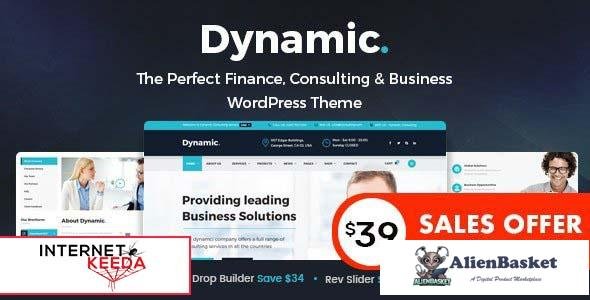 101418  Dynamic v2.6 - Finance and Consulting Business WordPress Theme 