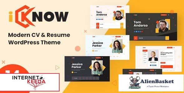 101424  iKnow v8.0 - Personal Portfolio WordPress Theme 