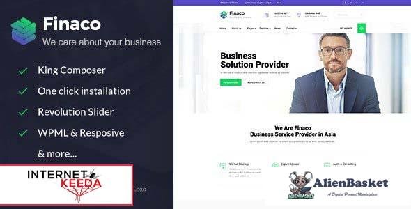 101426  Finaco v2.1 - Consulting & Business WordPress Theme 