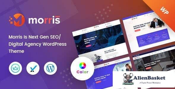 101537  Morris v1.0.0 - WordPress Theme for Digital Agency 