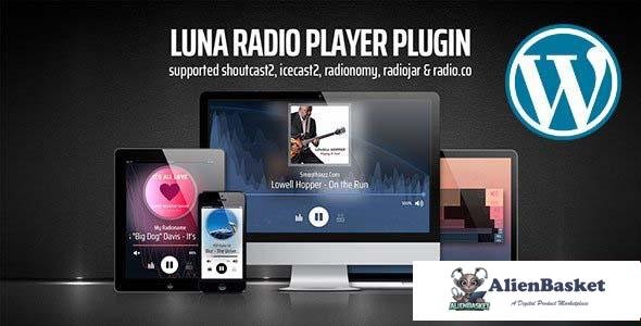 111386  Luna v6.24.01.24 - Web Radio Player WordPress Plugin 