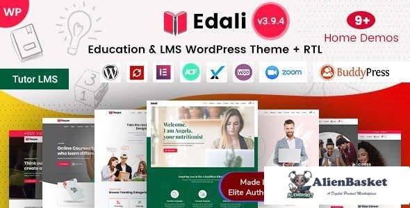 101586  Edali v3.9.4 - Education LMS & Online Courses WordPress Theme 