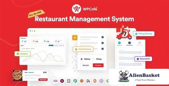 102525  WP Cafe v2.2.5 - Restaurant Reservation, Food Menu & Food Ordering for WooCommerce 