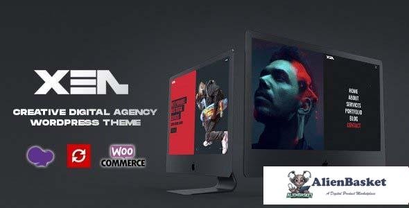 109296  XEN v5.1 - Creative Portfolio Agency WordPress Theme 