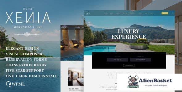 101630  Hotel Xenia v2.5.0 - Resort & Booking WordPress Theme 