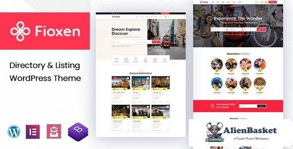 101639  Fioxen v1.0.3 - Directory Listing WordPress Theme 