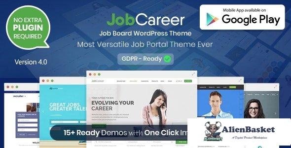 107874  JobCareer v5.2 - Job Board Responsive WordPress Theme 