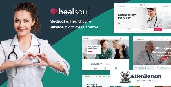 107640  Healsoul v1.8.0 - Medical Care, Home Healthcare Service WP Theme 
