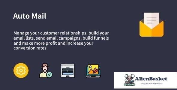 104539  Auto Mail v1.0.9 - Newsletter Plugin for WordPress 