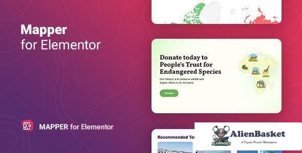 102914  Mapper v1.0.2 - Interactive World Map for Elementor 
