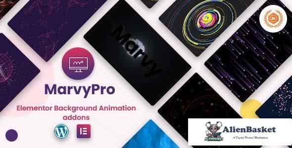 107852  MarvyPro v1.7.0 - Background Animations for Elementor 
