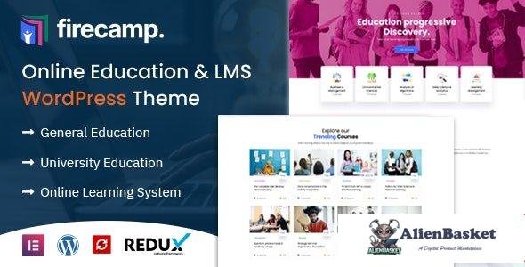 101878  Firecamp v1.0 - Education WordPress Theme 