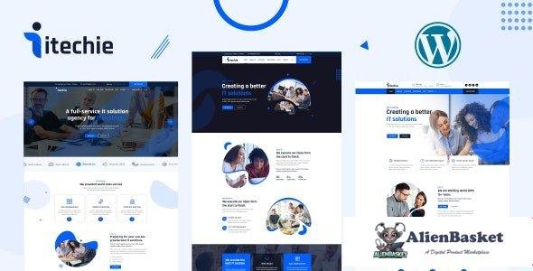 102136  Itechie v1.0.4 - IT Solutions and Services WordPress Theme 