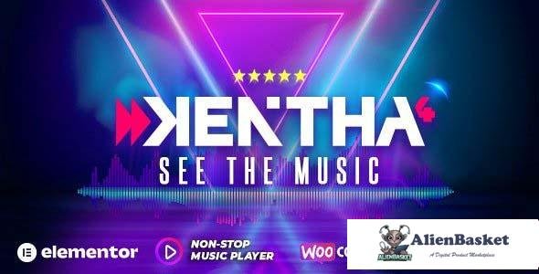 107881  Kentha v4.2.0 - Non-Stop Music WordPress Theme with Ajax 