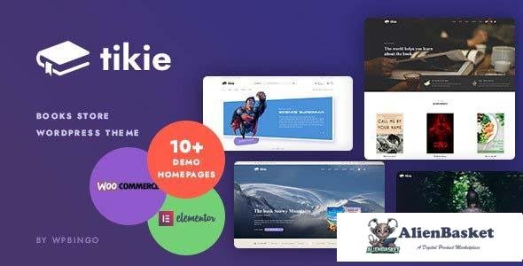101982  Tikie v1.0.4 - Book Store WooCommerce WordPress Theme 