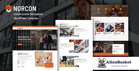 101983  Norcon v1.0 - Construction Renovation WordPress Theme 