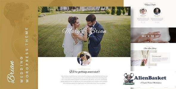 101990  Brian v1.0 - Wedding WordPress Theme 