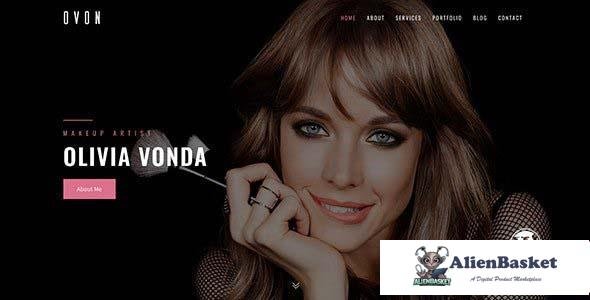 101994  Ovon v1.0 - Makeup Artist WordPress Theme 