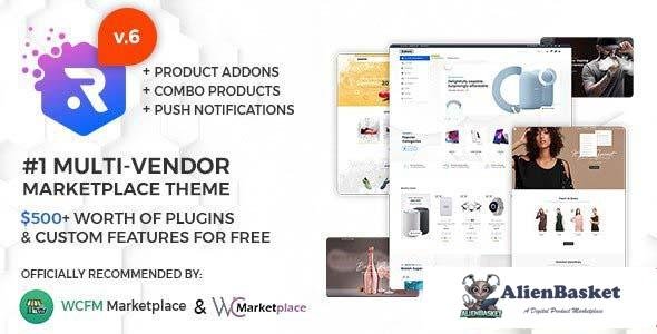 102112  Rigid v6.0.1 - WooCommerce Theme for WCFM Multi Vendor Marketplaces and single shops 