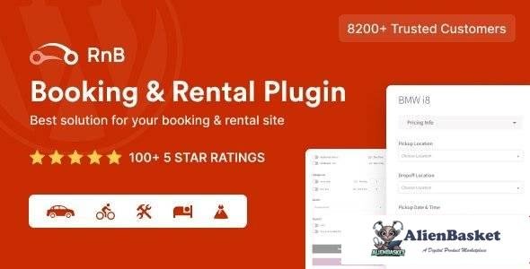 103572  RnB v13.0.8 - WooCommerce Rental & Bookings System 