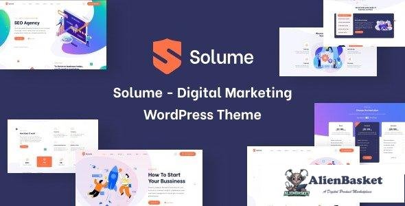 109144  Solume v1.0.4 - Digital Marketing WordPress Theme 