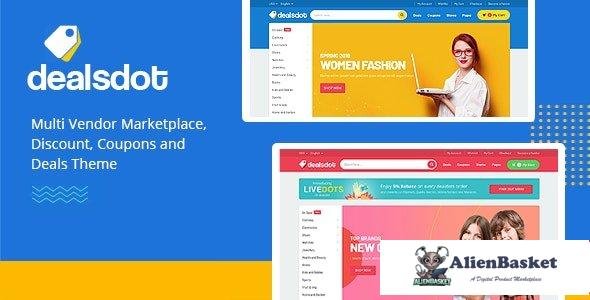 102346  Dealsdot v1.7.7 - Multi Vendor Marketplace Theme 