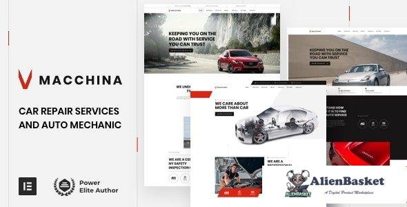 107310  Macchina v6.1 - Auto Repair WordPress 