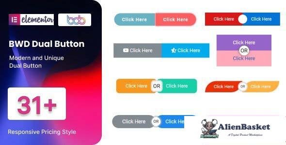 102410  BWD Dual Button addon for elementor v1.0 