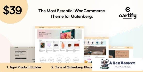 102413  Cartify v1.1.1 - WooCommerce Gutenberg WordPress Theme 