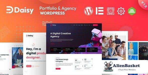 102463  Daisy v1.0 - Creative Agency WordPress Theme 